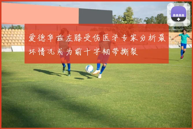 爱德华兹左膝受伤医学专家分析最坏情况或为前十字韧带撕裂